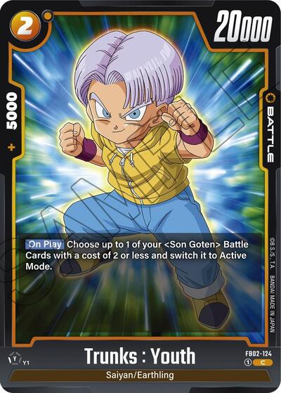 Trunks : Youth (FB02-124) [Fusion World] FB02-124