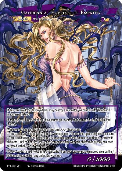 Gandennia, Witch of Sympathy // Gandennia, Empress of Empathy TTT-051 JR