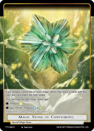 Magic Stone of Chrysoberyl 