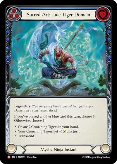 Sacred Art: Jade Tiger Domain // Inner Chi 