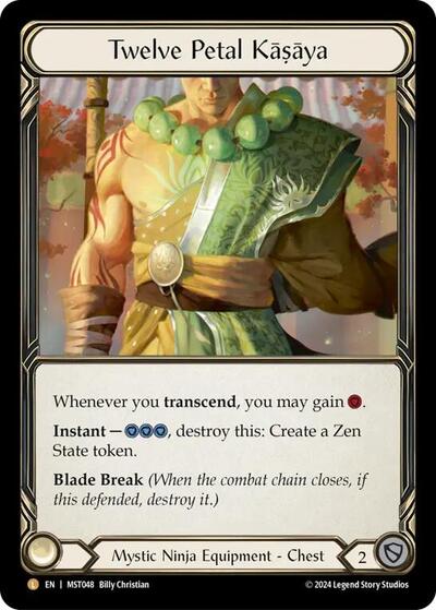 Twelve Petal Kasaya 