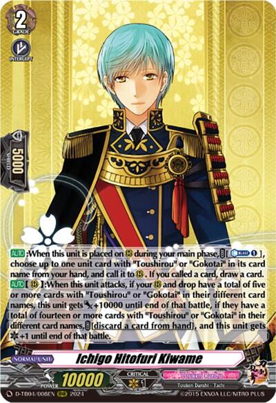 Ichigo Hitofuri Kiwame [D-Format] D-TB04/008EN