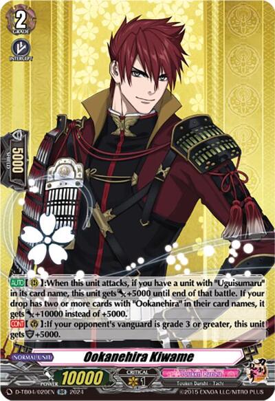 Ookanehira Kiwame [D-Format] D-TB04/020EN