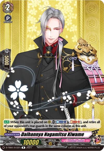 Daihannya Nagamitsu Kiwame [D-Format] D-TB04/043EN