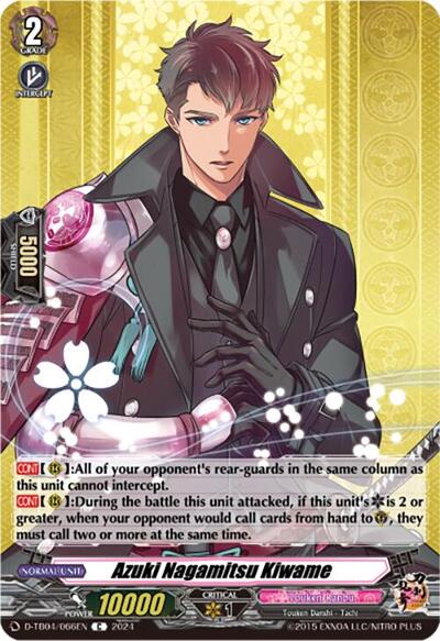 Azuki Nagamitsu Kiwame [D-Format] D-TB04/066EN