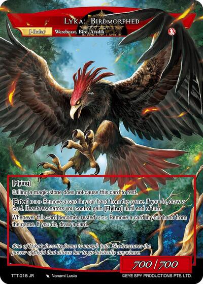 Lyka: Birdmorphed TTT-018 JR