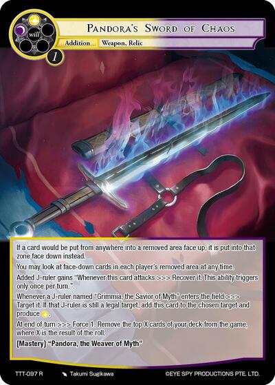 Pandora's Sword of Chaos 