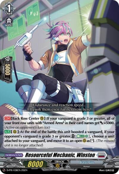 Resourceful Mechanic, Winston [D-Format] D-PR/436EN