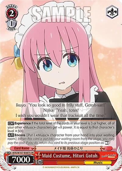 Maid Costume, Hitori Gotoh BTR/W107-E087S SR