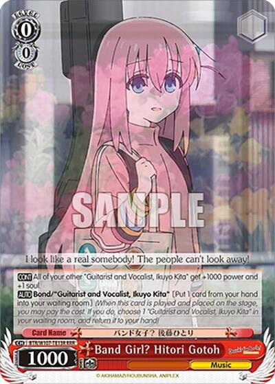 Band Girl? Hitori Gotoh BTR/W107-TE13R RRR