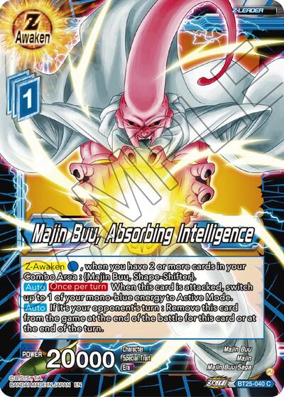 Majin Buu, Absorbing Intelligence BT25-040