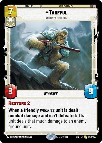 Tarfful, Kashyyyk Chieftain — Shadows of the Galaxy: Hyperspace