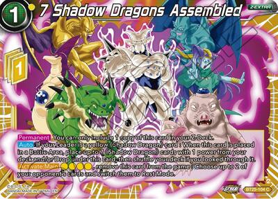 7 Shadow Dragons Assembled BT25-104