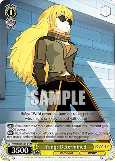 Yang: Determined RWBY/WXE01-04 N
