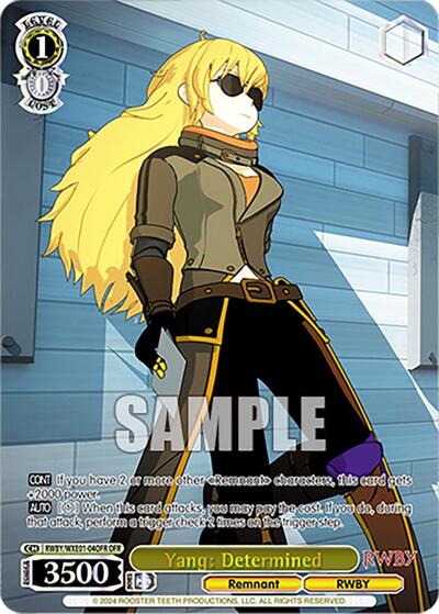 Yang: Determined RWBY/WXE01-04OFR OFR