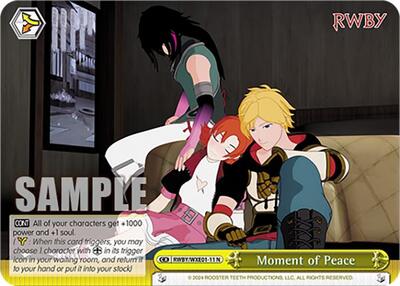 Moment of Peace RWBY/WXE01-11 N