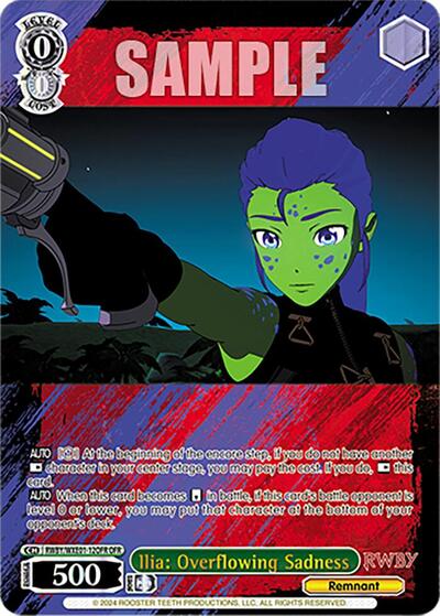 Ilia: Overflowing Sadness RWBY/WXE01-12OFR OFR