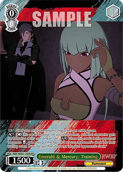 Emerald & Mercury: Training RWBY/WXE01-13OFR OFR