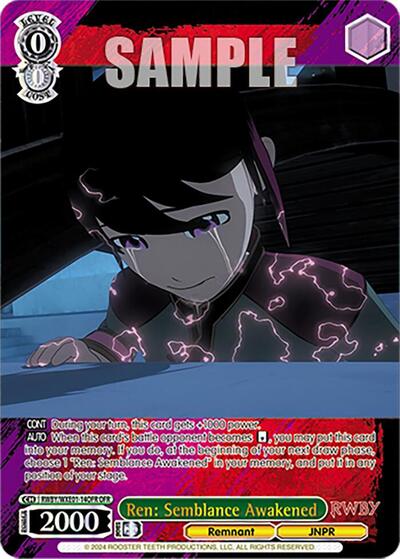 Ren: Semblance Awakened RWBY/WXE01-14OFR OFR