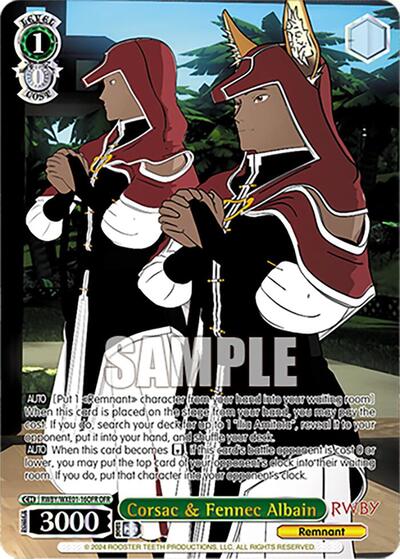 Corsac & Fennec Albain RWBY/WXE01-16OFR OFR