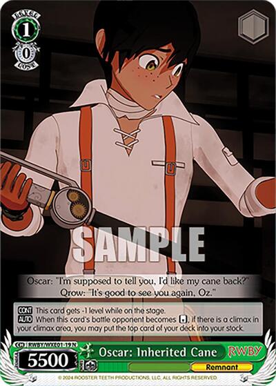 Oscar: Inherited Cane RWBY/WXE01-19 N