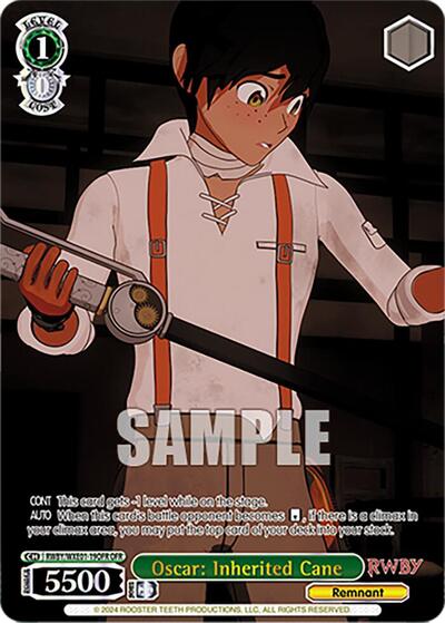 Oscar: Inherited Cane RWBY/WXE01-19OFR OFR