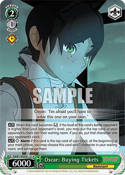 Oscar: Buying Tickets RWBY/WXE01-21 N