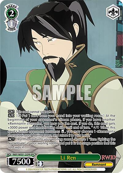 Li Ren RWBY/WXE01-22OFR OFR