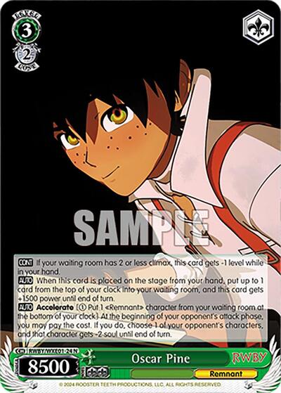 Oscar Pine RWBY/WXE01-24 N
