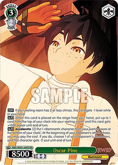 Oscar Pine RWBY/WXE01-24OFR OFR