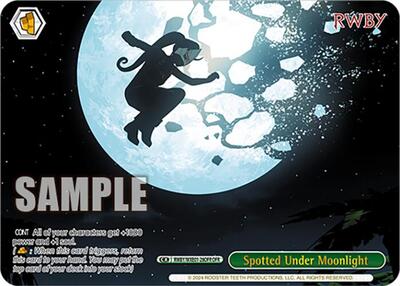 Spotted Under Moonlight RWBY/WXE01-26OFR OFR
