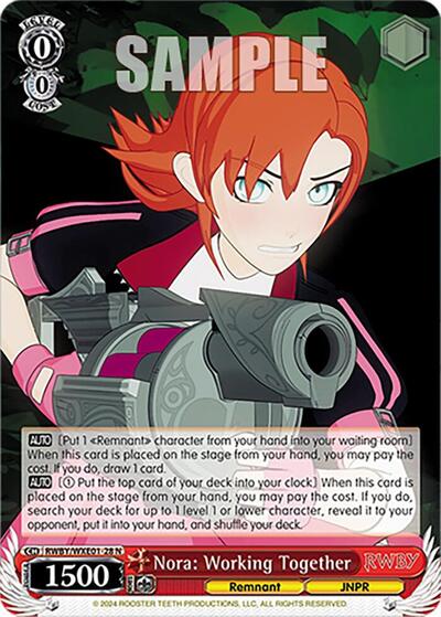 Nora: Working Together RWBY/WXE01-28 N