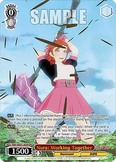 Nora: Working Together RWBY/WXE01-28OFR OFR