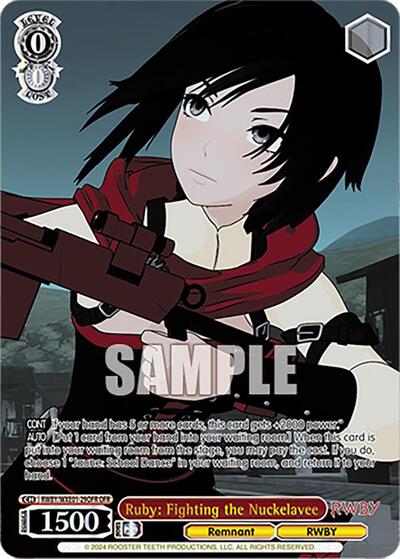 Ruby: Fighting the Nuckelavee RWBY/WXE01-29OFR OFR
