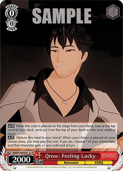 Qrow: Feeling Lucky RWBY/WXE01-31 N