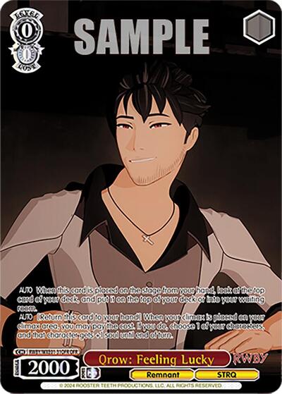 Qrow: Feeling Lucky RWBY/WXE01-31OFR OFR