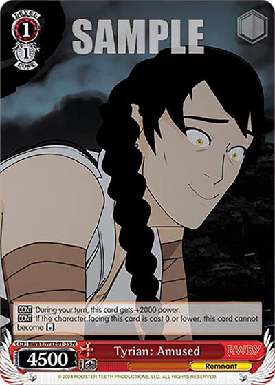 Tyrian: Amused RWBY/WXE01-35 N