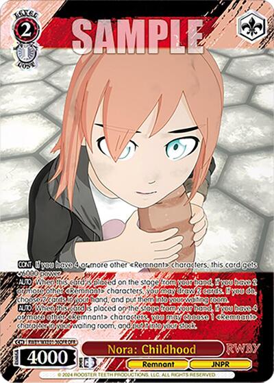 Nora: Childhood RWBY/WXE01-36OFR OFR