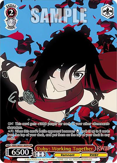 Ruby: Working Together RWBY/WXE01-38OFR OFR