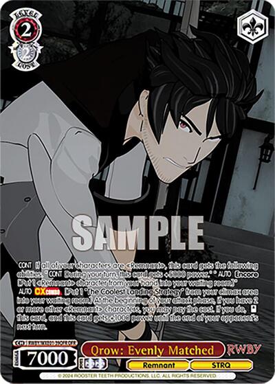 Qrow: Evenly Matched RWBY/WXE01-39OFR OFR