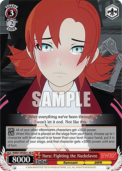 Nora: Fighting the Nuckelavee RWBY/WXE01-40 N