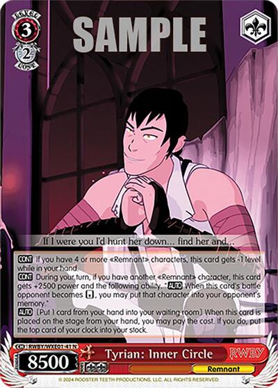 Tyrian: Inner Circle RWBY/WXE01-41 N