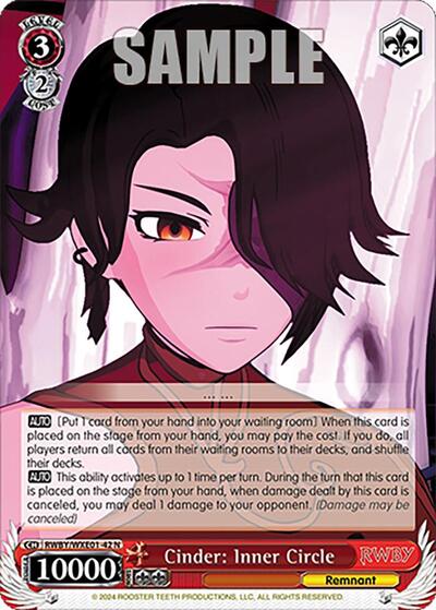Cinder: Inner Circle RWBY/WXE01-42 N