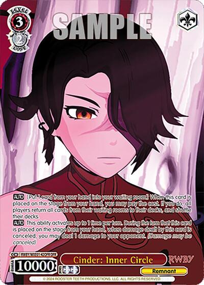 Cinder: Inner Circle RWBY/WXE01-42OFR OFR