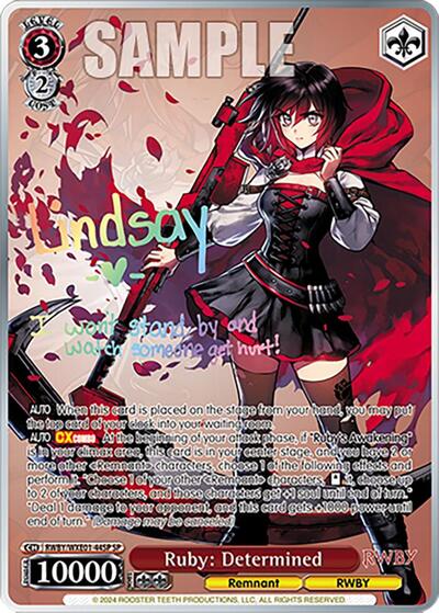Ruby: Determined RWBY/WXE01-44SP SP