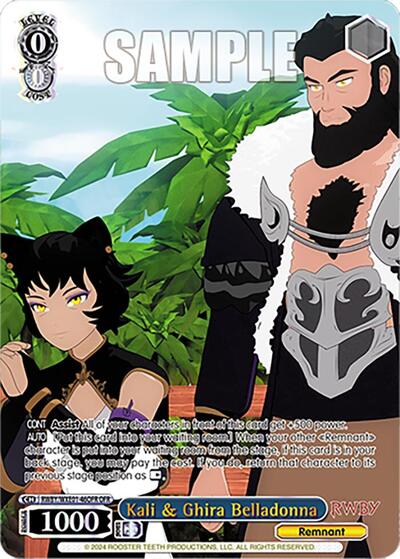 Kali & Ghira Belladonna RWBY/WXE01-46OFR OFR