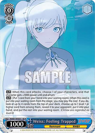 Weiss: Feeling Trapped RWBY/WXE01-48 N