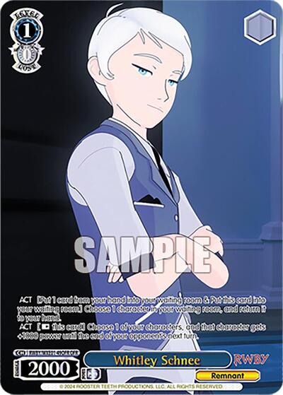 Whitley Schnee RWBY/WXE01-49OFR OFR
