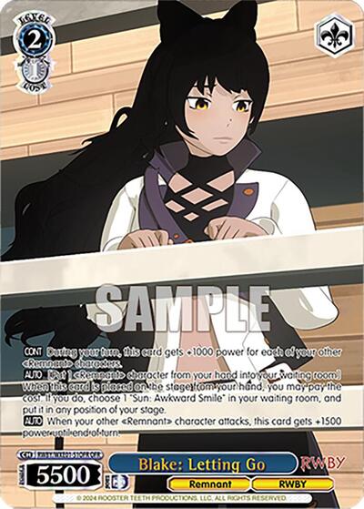 Blake: Letting Go RWBY/WXE01-51OFR OFR