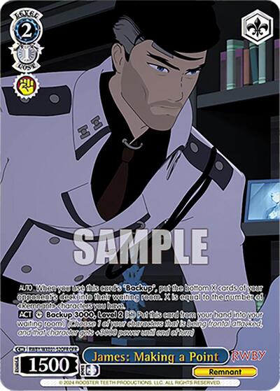 James: Making a Point RWBY/WXE01-52OFR OFR